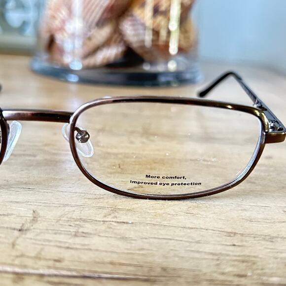 A2 Eyeglasses 100 Gunmetal Rectangular Frame 54.5 19 140  NEW - Picture 11 of 12